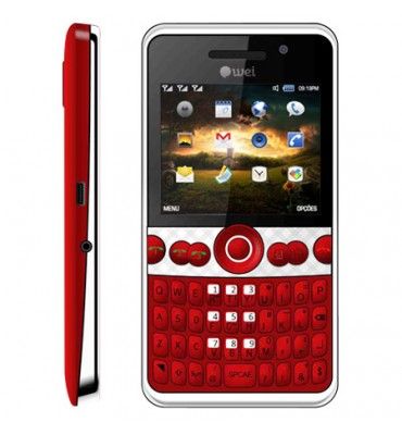 Celular Wei Mix Com 3 Chips,2 Câmeras,TV,Bluetooth, MP3/MP4,